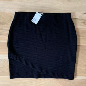 H&M Faux Wrap mini Skirt L